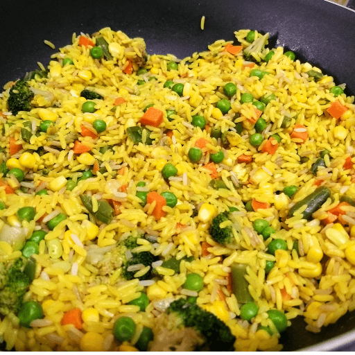 Yellow Rice with Vegetables - Aries Supermarket